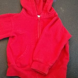 Red hoodie